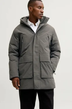 Jack & Jones Parka jprCcmoon Parka SN Volcanic ash Outlet