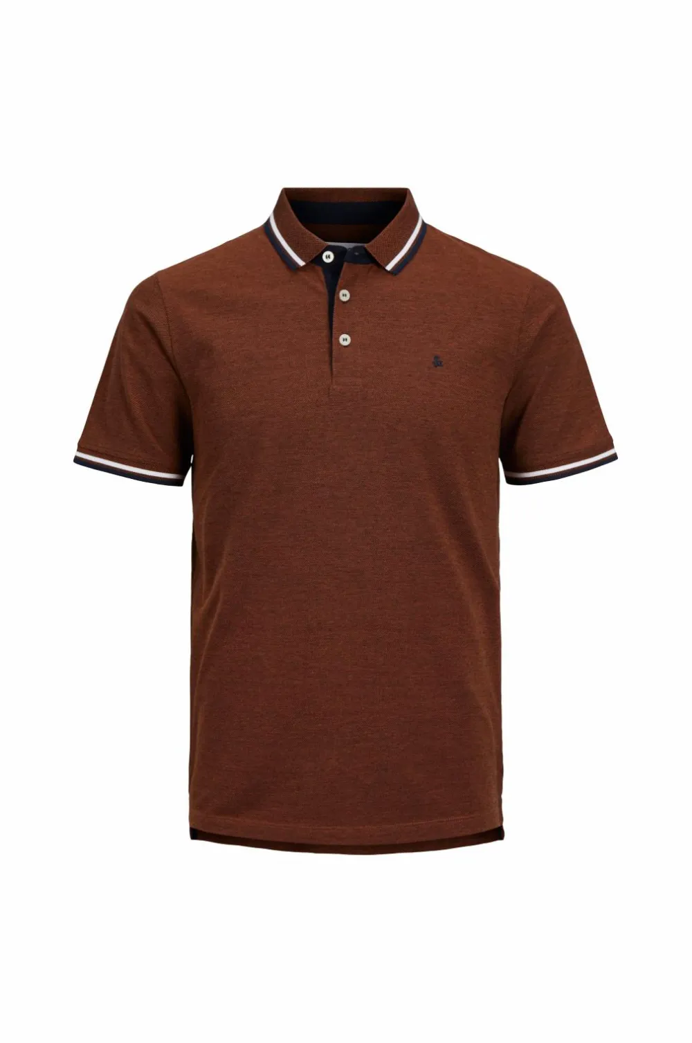 Jack & Jones Poloshirts>Poloshirt jjePaulos Polo SS Mocha bisque