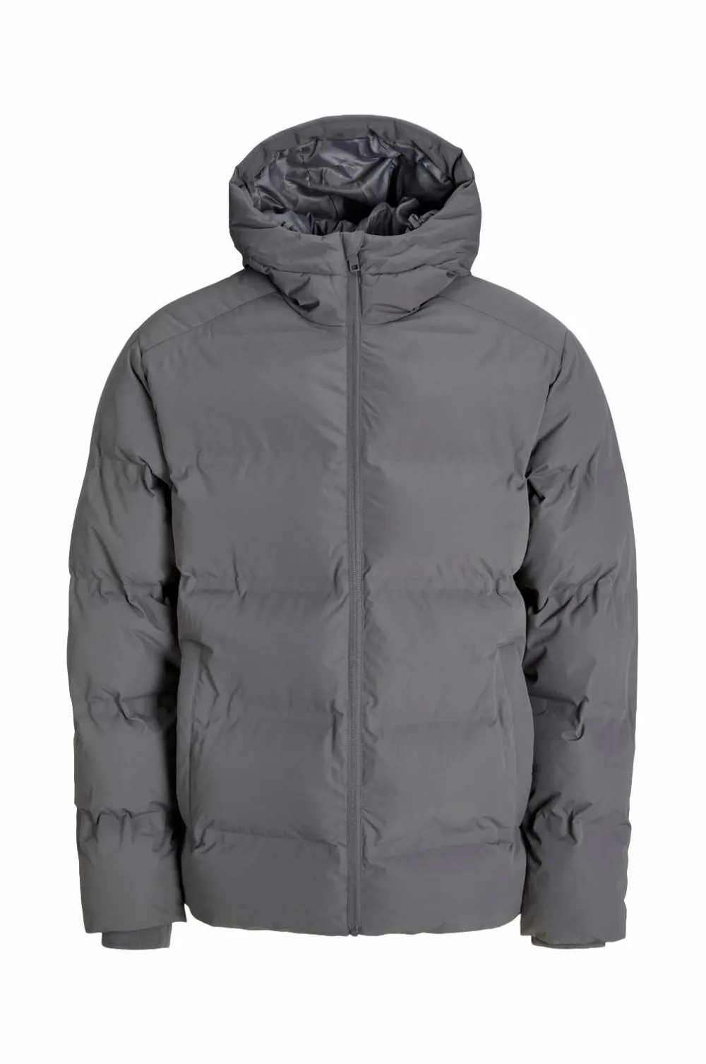 Jack & Jones Jakker & Frakker>Pufferjakke jjeSoho Puffer Hood SN Castlerock