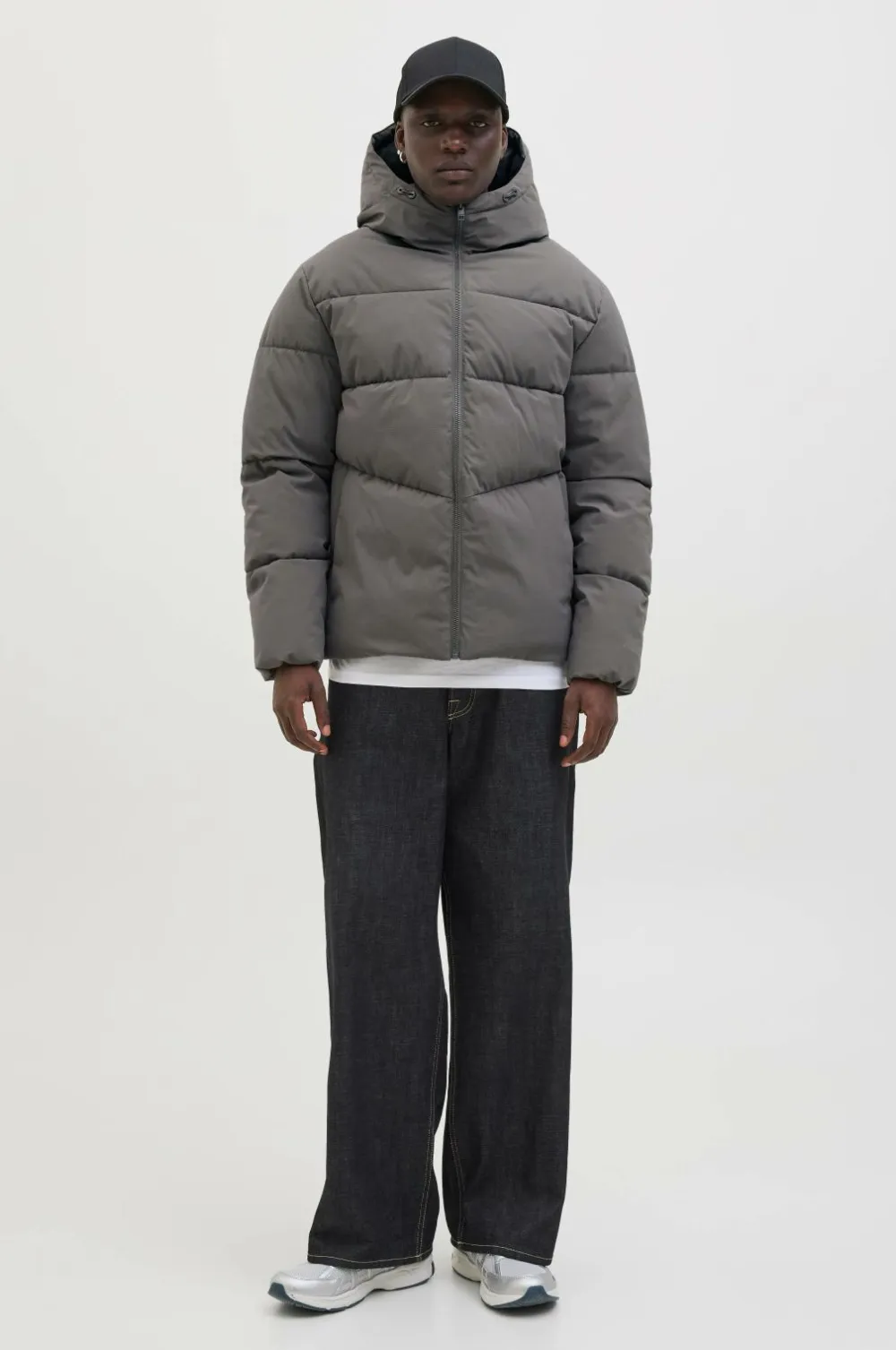 Jack & Jones Jakker & Frakker>Pufferjakke Jjglobal Puffer Jacket Castlerock
