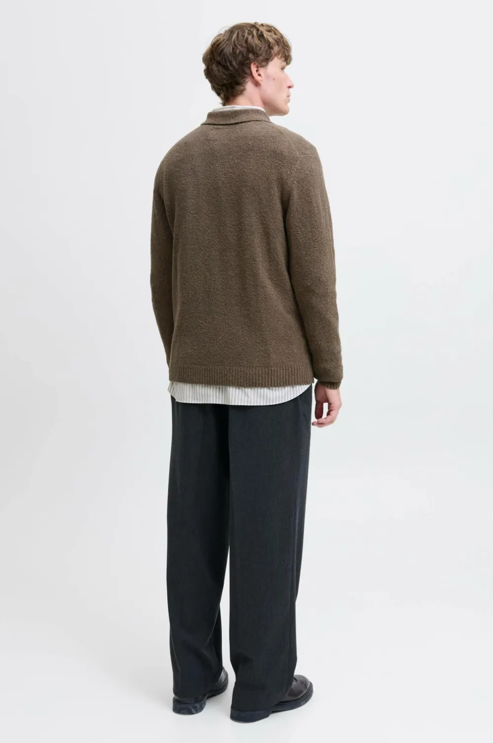 Jack & Jones Trøjer>Pullover jprblaMaverick Knit Pack BF LN Brindle