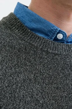 Jack & Jones Pullover jprBlulambswool Knit Crew Neck Black Discount