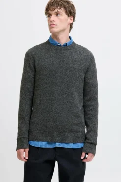 Jack & Jones Pullover jprBlulambswool Knit Crew Neck Black Discount