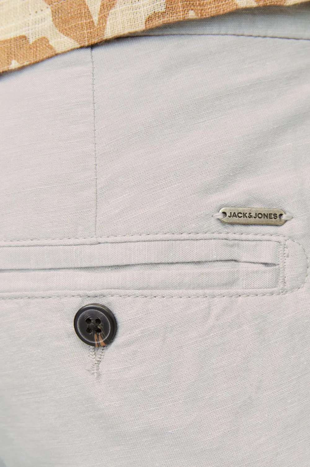 Jack & Jones Shorts jpStace Jjsummer Linen Blend Short Crockery Best