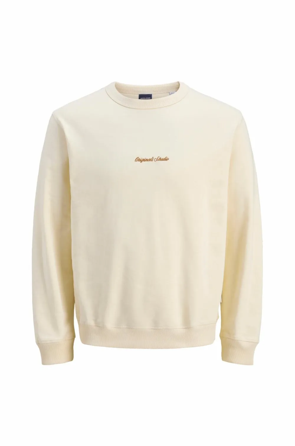 Jack & Jones Sweatshirt jorNorrebro Emb Sweat Crew Antique white New