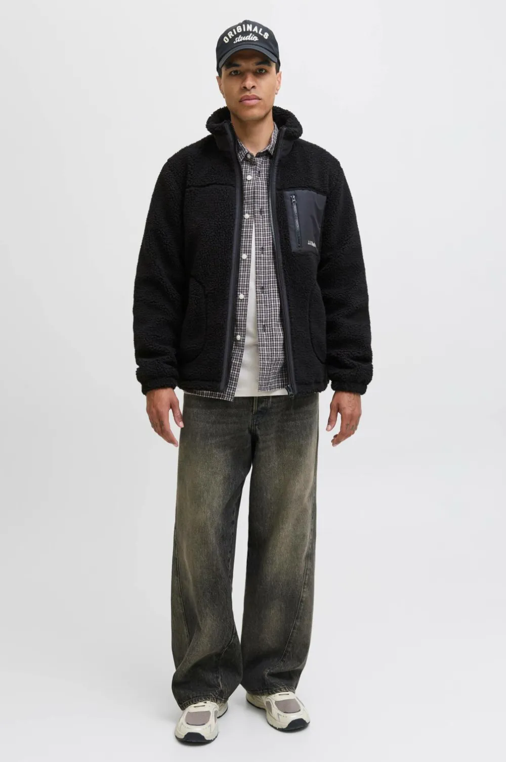 Jack & Jones Overtøj|Overtøj>Teddyjakke jjeSoho Black