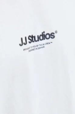 Jack & Jones T-Shirts & Tanktoppe>T-shirt jjeSoho Tee SS Crew Neck Pls White