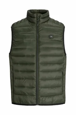 Jack & Jones Jakker & Frakker>Vest jjeBradley Light Bodywarmer Collar Rosin