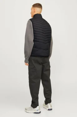 Jack & Jones Vest jjeState Packable BW Collar Black Online