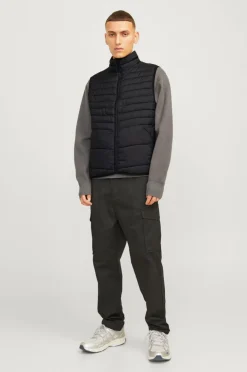 Jack & Jones Vest jjeState Packable BW Collar Black Online