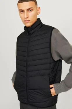 Jack & Jones Vest jjeState Packable BW Collar Black Online