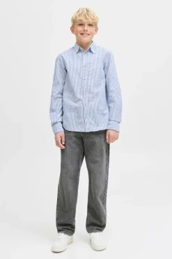 Jack & Jones Junior Jeans jjiChris jjOriginal Sbd 444 SN Jnr Black denim Discount