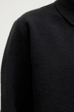 Jack & Jones Junior Pullover jprBlabradfort Knit Polo LN Jnr Black Discount