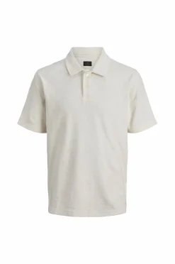 Jack & Jones Skjorter>Junior Skjorte jprBlaben SS Polo Jnr Cloud dancer