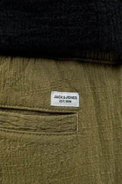 Jack & Jones Junior Shorts jpstJaiden jjCrinkle Jogger Short Jnr Olive night Sale
