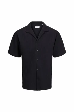 Jack & Jones Junior Skjorte jjMassimo Resort Shirt SS Jnr Black Online