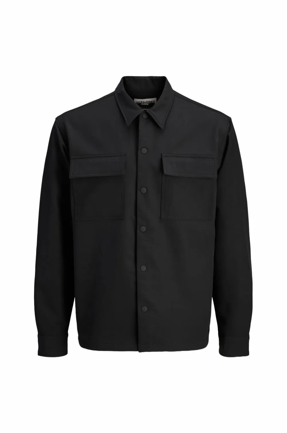 Jack & Jones Skjorter>Junior Skjorte jcoPoint Commute Travel Shirt BF JN Black