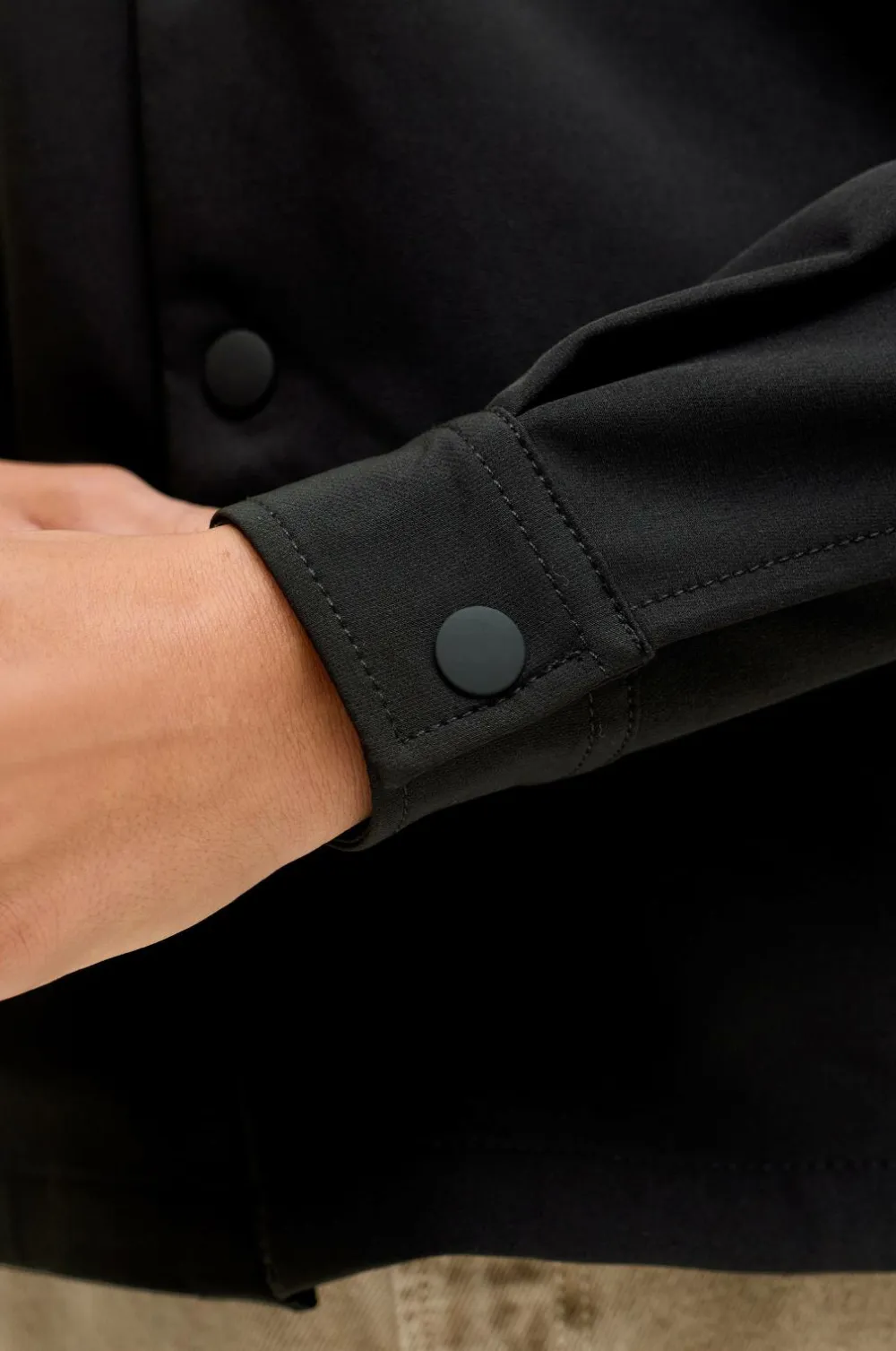Jack & Jones Skjorter>Junior Skjorte jcoPoint Commute Travel Shirt BF JN Black