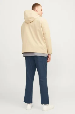 Jack & Jones Plus Hørbukser jpstAce jjBreeze Linen Blend Pls Navy blazer Clearance