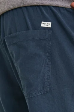 Jack & Jones Plus Hørbukser jpstAce jjBreeze Linen Blend Pls Navy blazer Clearance