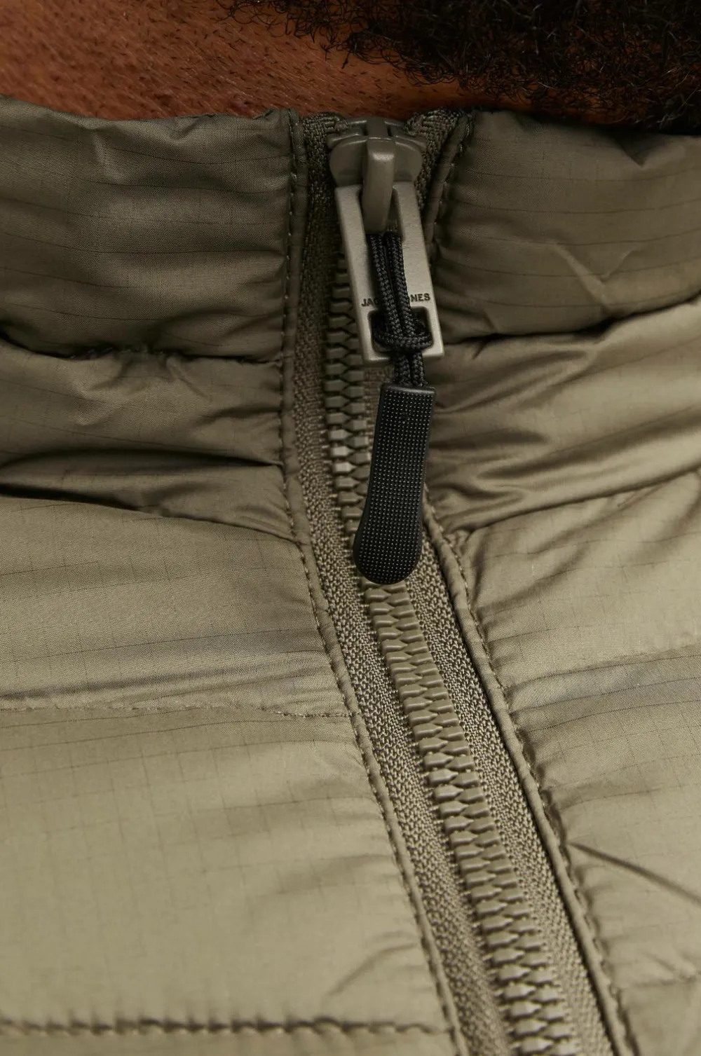 Jack & Jones Jakker & Frakker>Plus Jakke jjeState Packable Puffer Collar Canteen