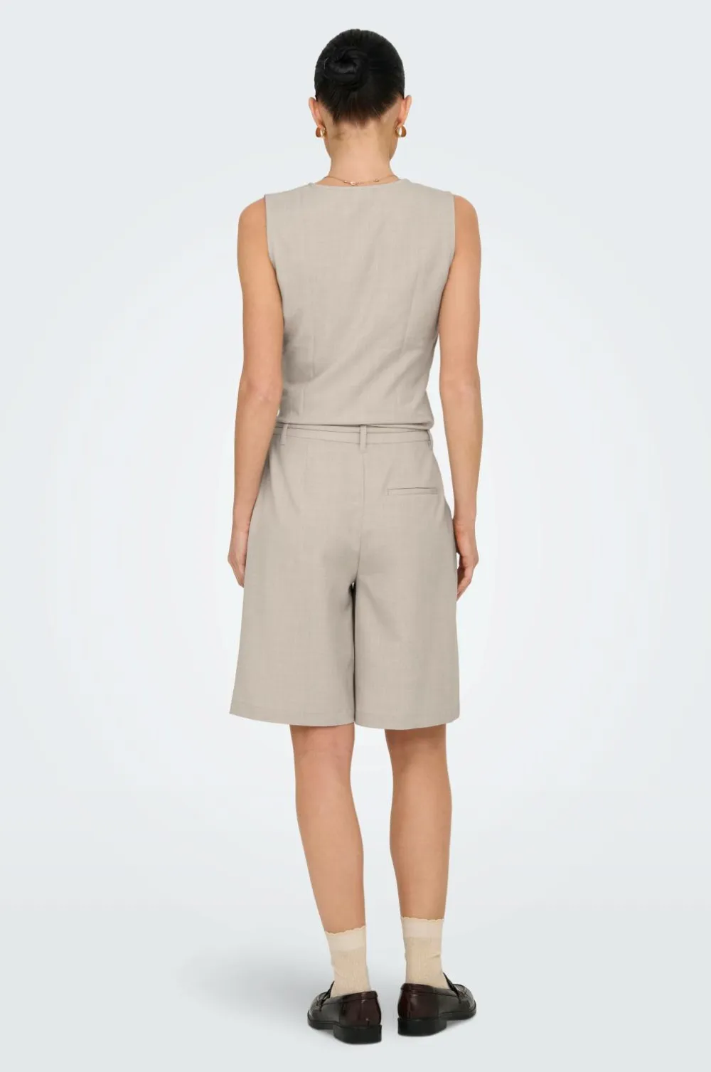 JDY Shorts>Shorts Nina String H/w Shorts Wvn Chateau gray
