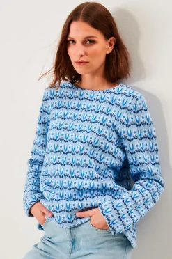Jumperfabriken Trøjer & Cardigans>Pullover Tulipe Blue