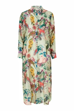 KAANDA Beach life Strandkjole Cheetah Shirt Dress Humming bird Best