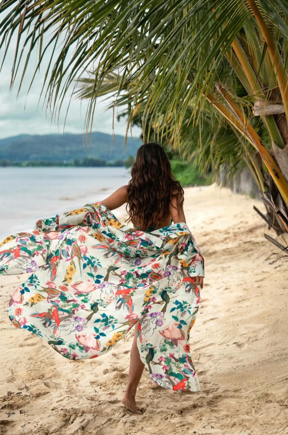 KAANDA Beach life Strandkjole Cheetah Shirt Dress Humming bird Best
