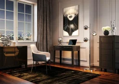 KARE Design Gulvlampe Calotta Nikkelpletteret messing Sale