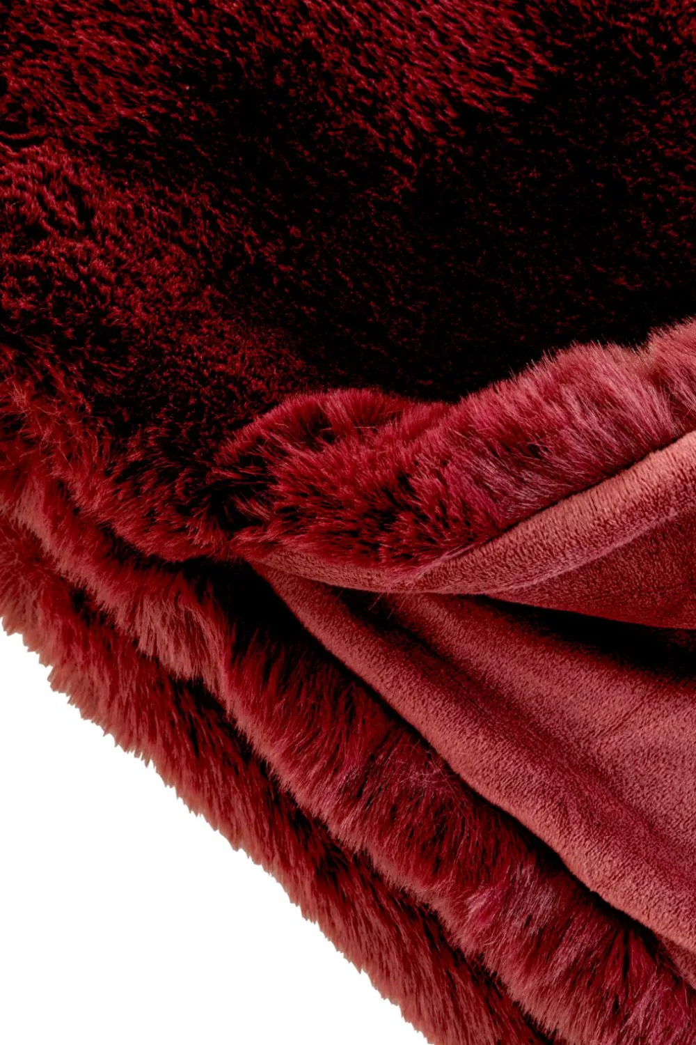 KARE Design Tæppe Mika Aubergine 150x200cm Rød