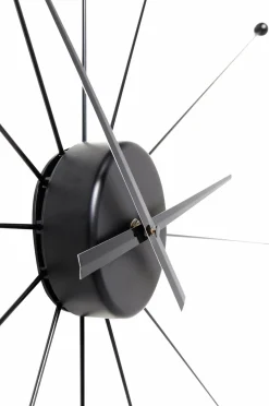 KARE Design Vægur Paraply Sort Outlet