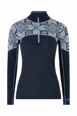 Kari Traa Termisk top Eloise HZ Dark navy blue Clearance