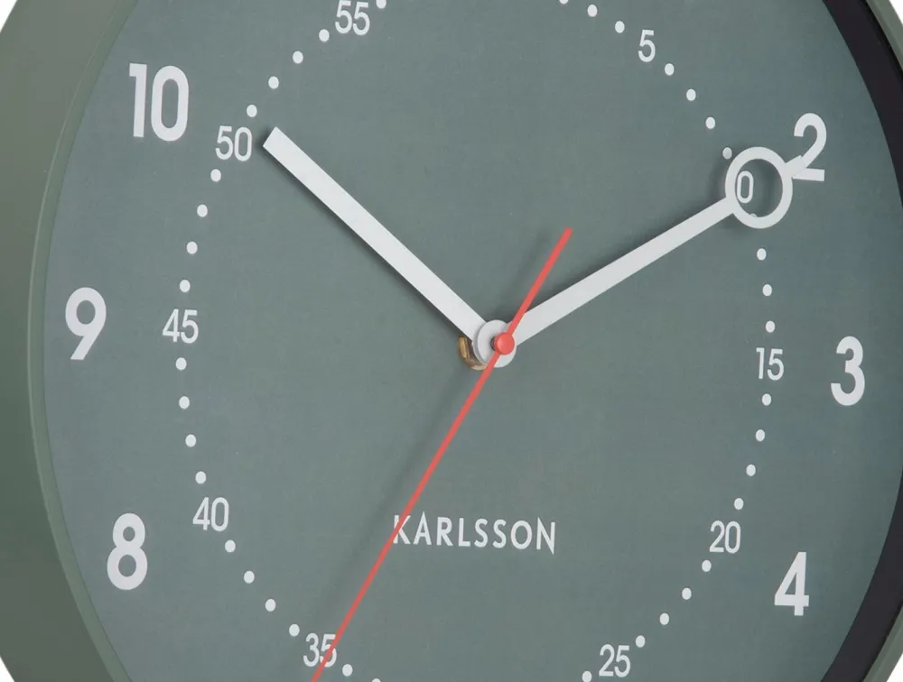 Karlsson Vægur Fresco Jungle green Best