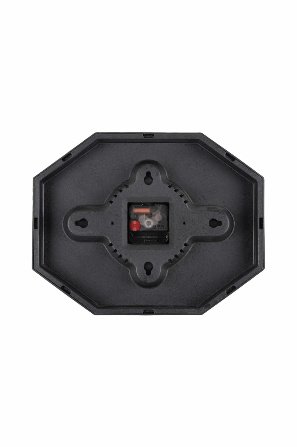 Karlsson Vægure>Vægur Modern Factory Octagon Mokka brun og sort