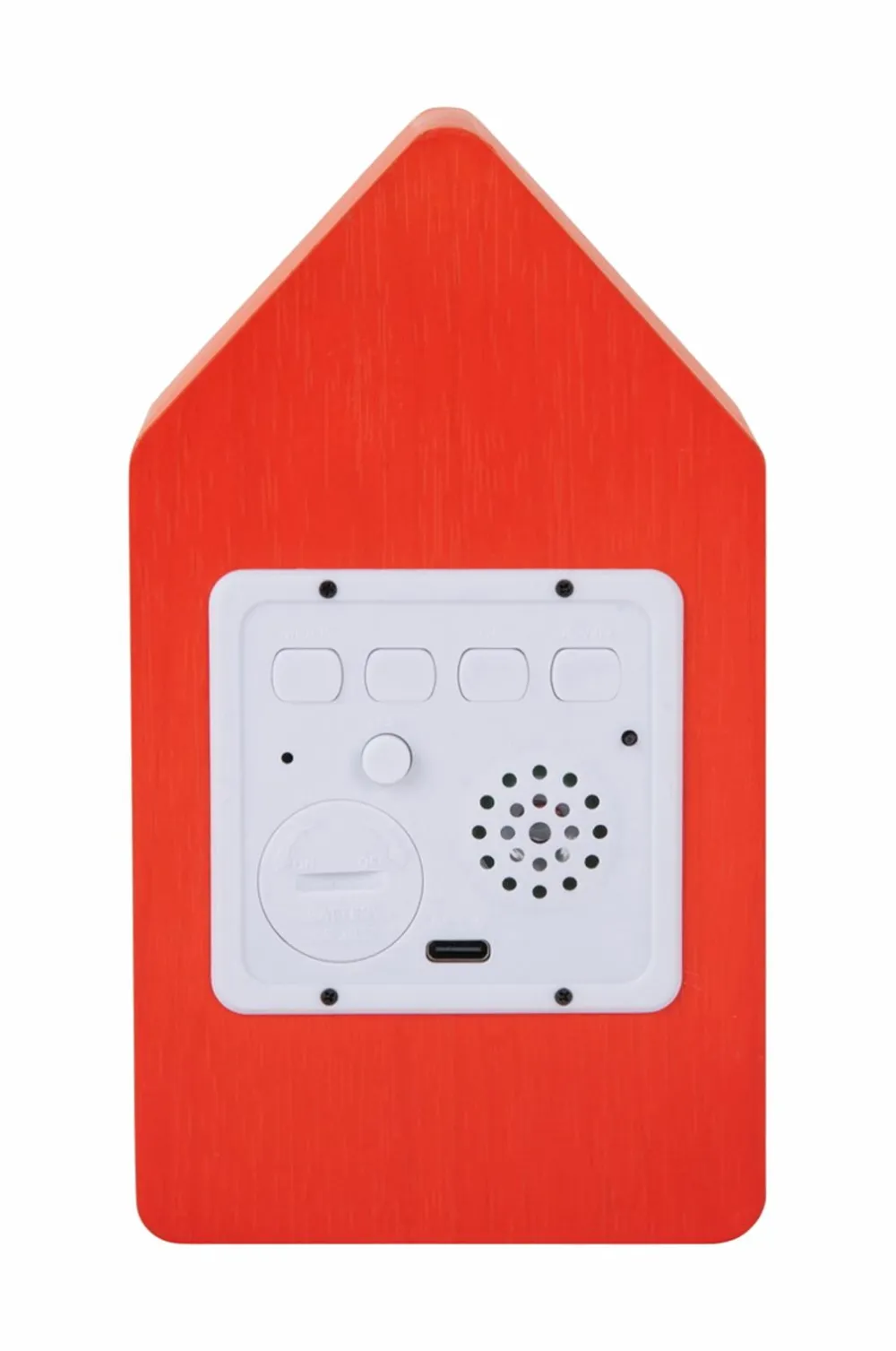 Karlsson Vækkeur Cuckoo -LED Strålende orange Hot