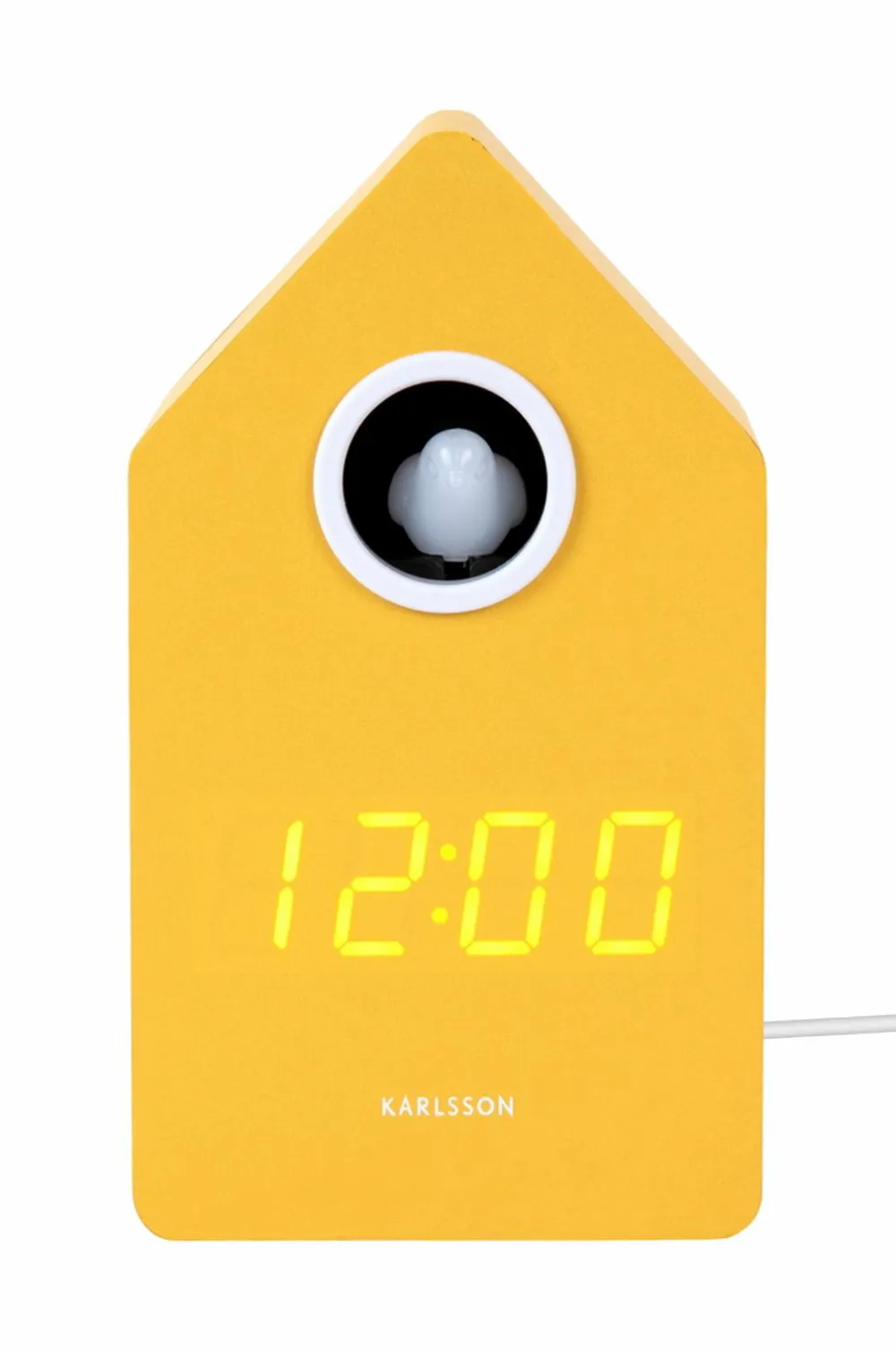 Karlsson Vækkeur Cuckoo -LED Mango gul New