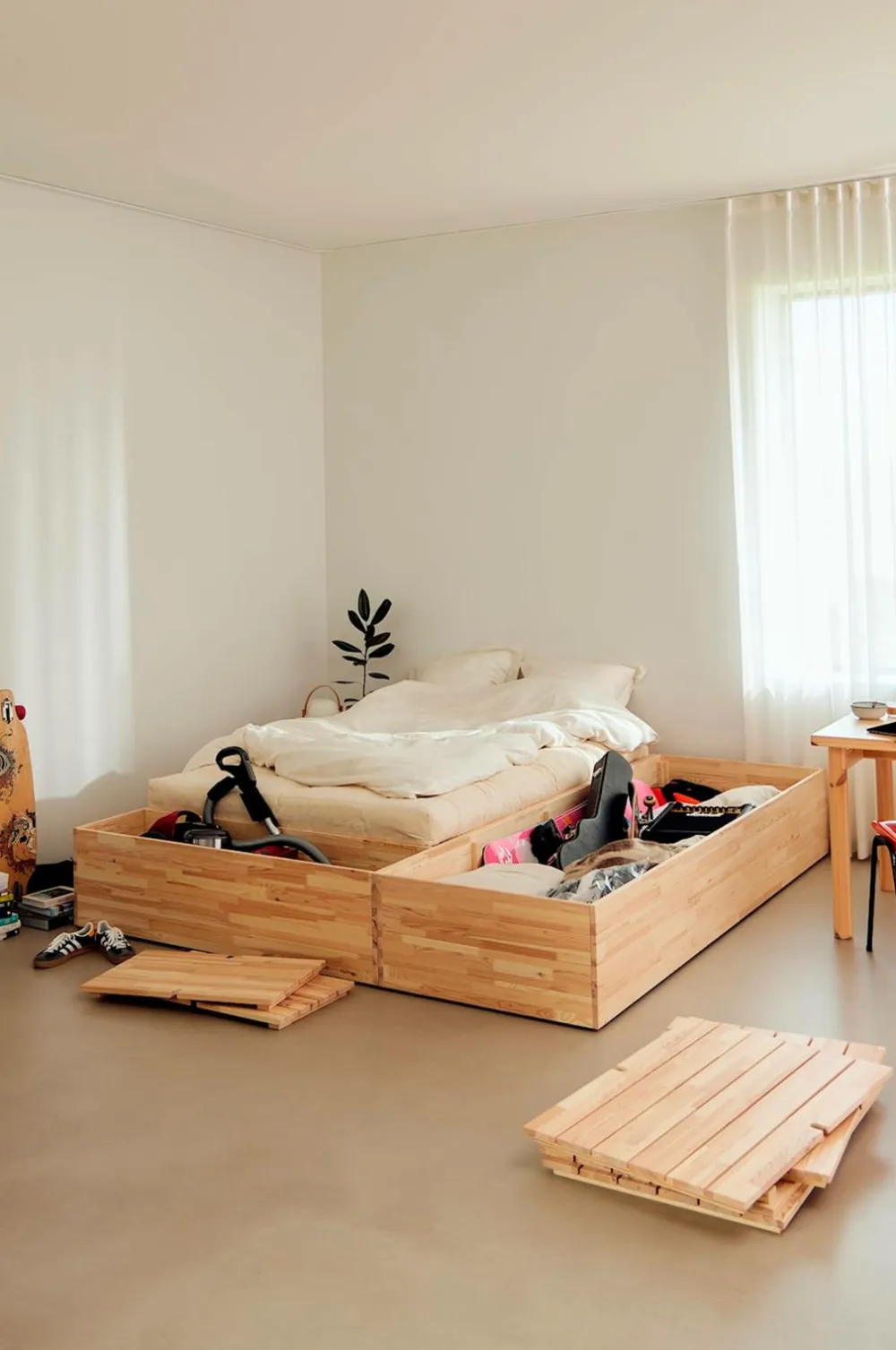 Karup Design Senge & Madrasser>Basement Seng Klart lakeret