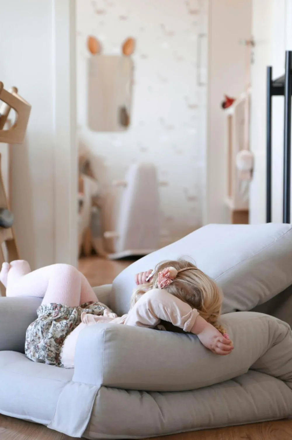 Karup Design Børnemøbler>Stol + seng i ét Mini Hippo Natural