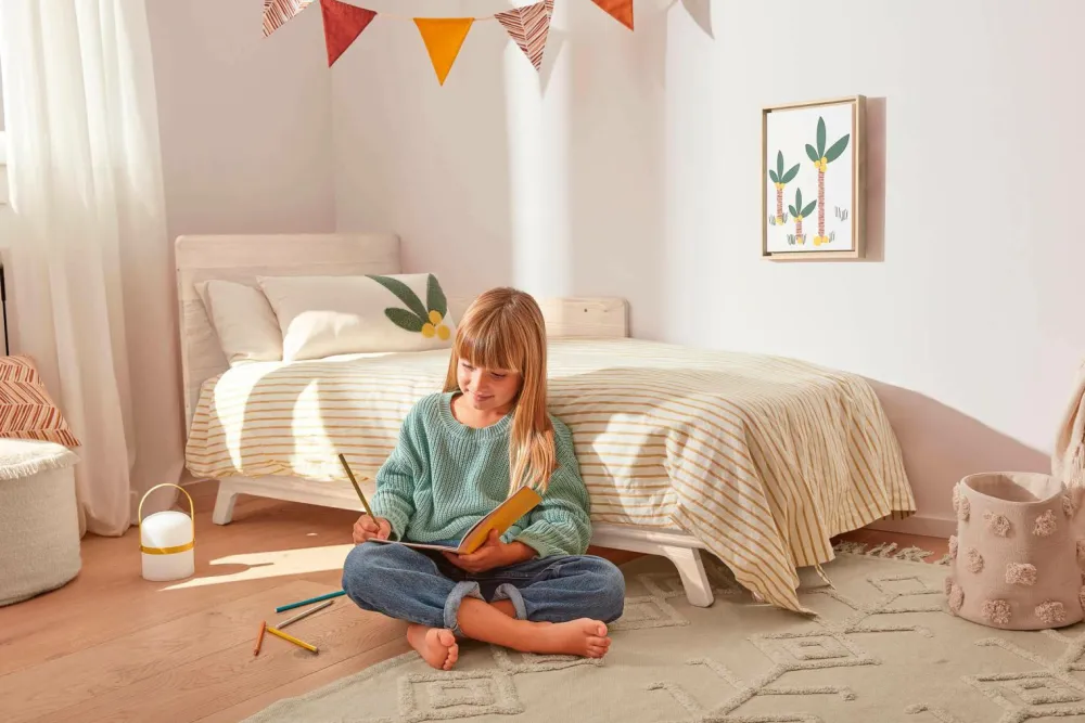 Kave Home Bordlampe Ridley Lys orange Outlet