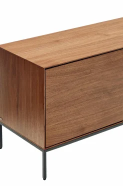 Kave Home Tv-bænk Vedrana Naturfarvet, sort Clearance
