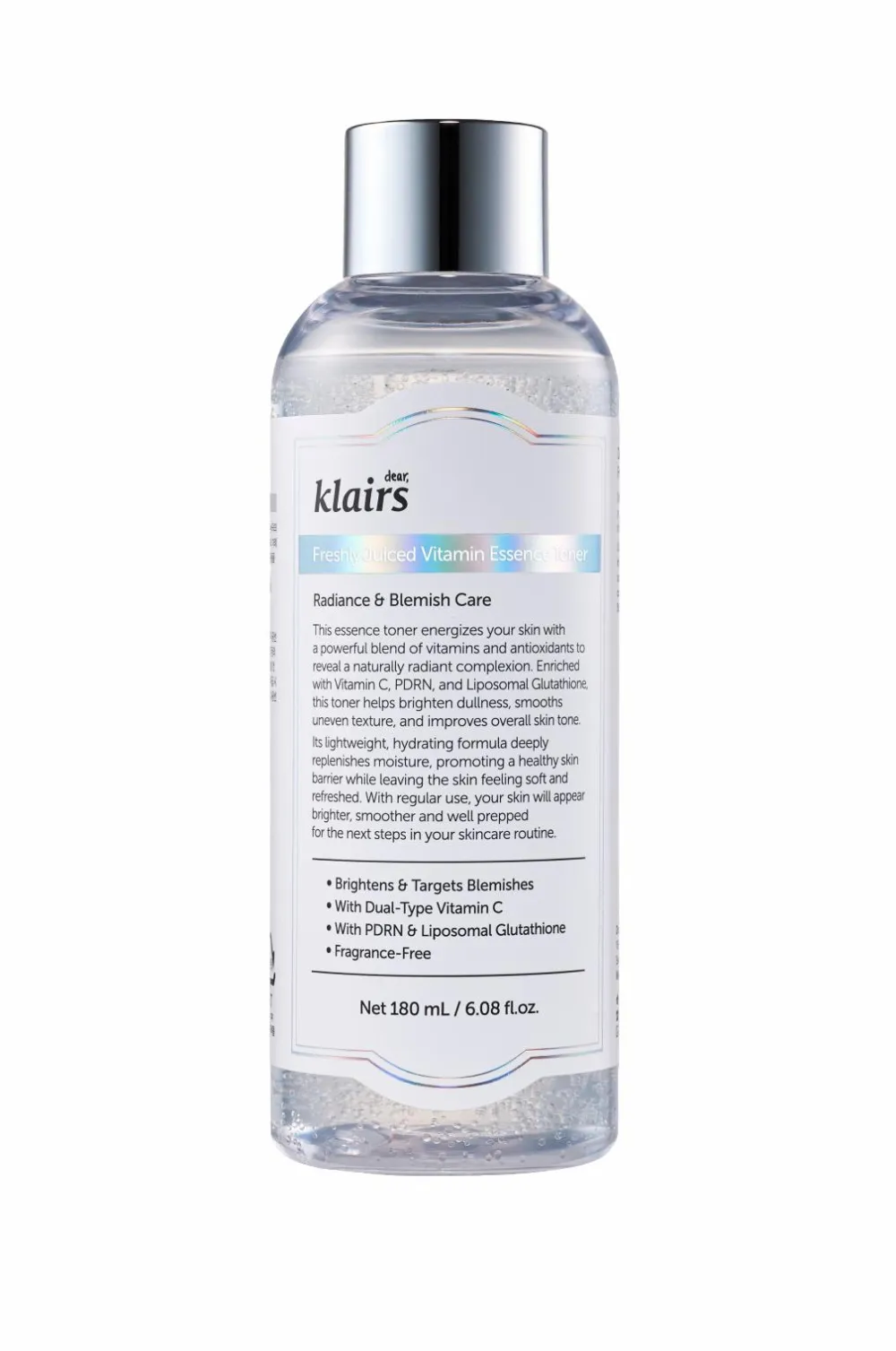 Klairs Ansigtspleje|Ansigtspleje>Freshly Juiced Vitamin Essence Toner 180ml