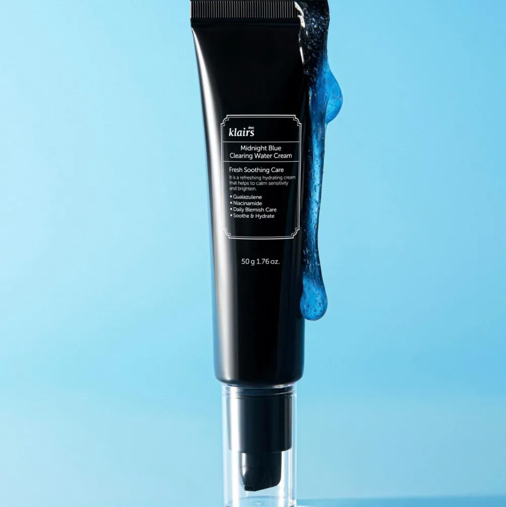 Klairs Ansigtspleje|Ansigtspleje>Midnight Blue Clearing Water Cream 50g
