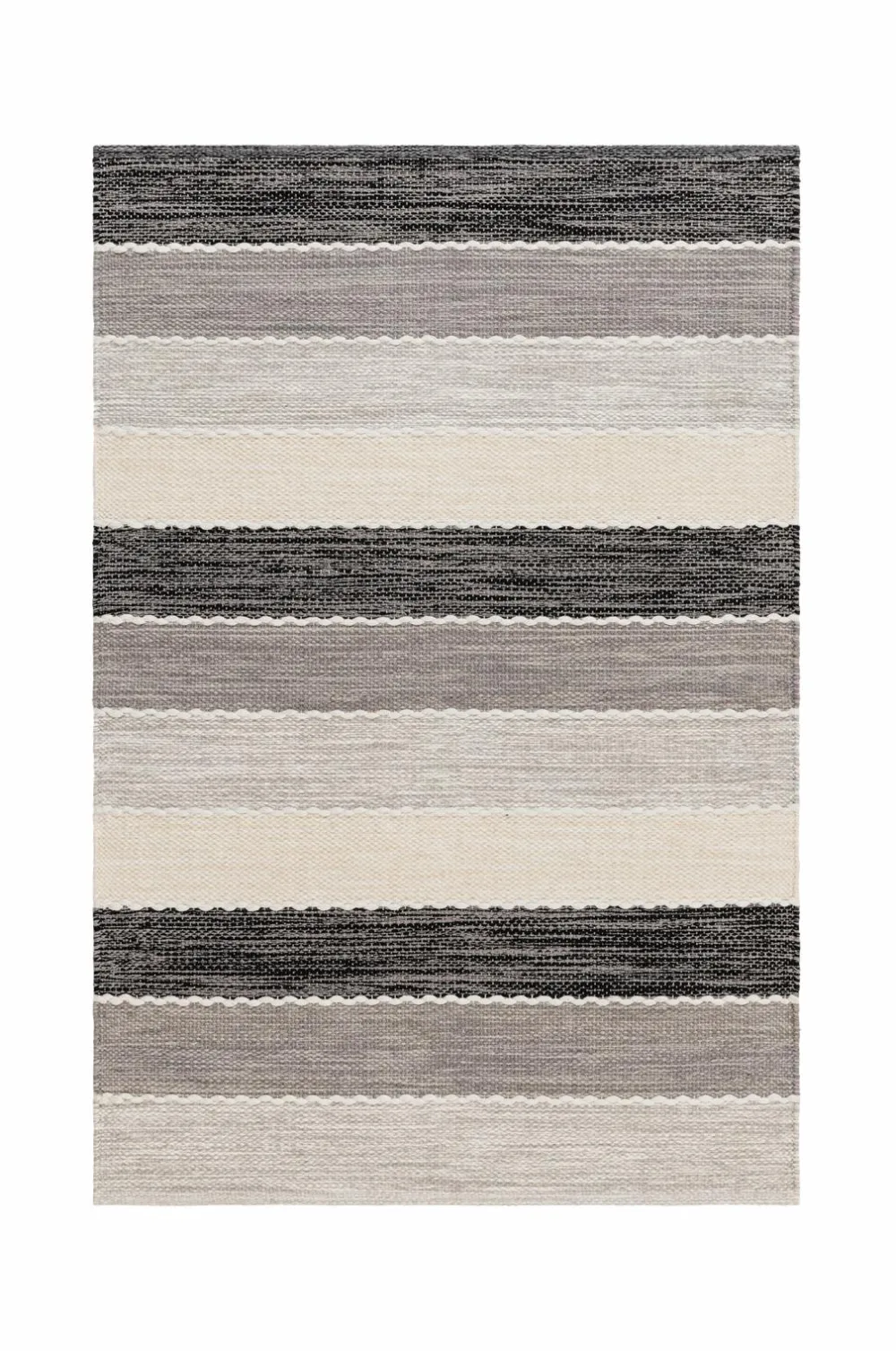 KM Home Bomulds- & Kludetæpper>Bomuldstæppe Båstad Sort