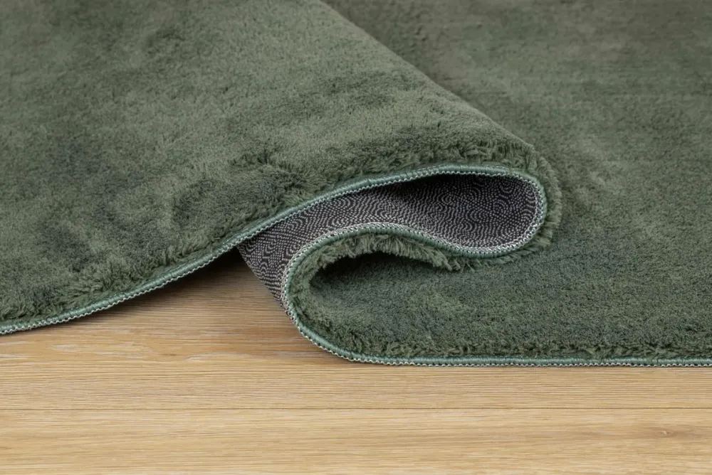 KM Home Fladvævede Tæpper|Luv- & Ryatæpper>Gulvtæppe Soft Emerald green