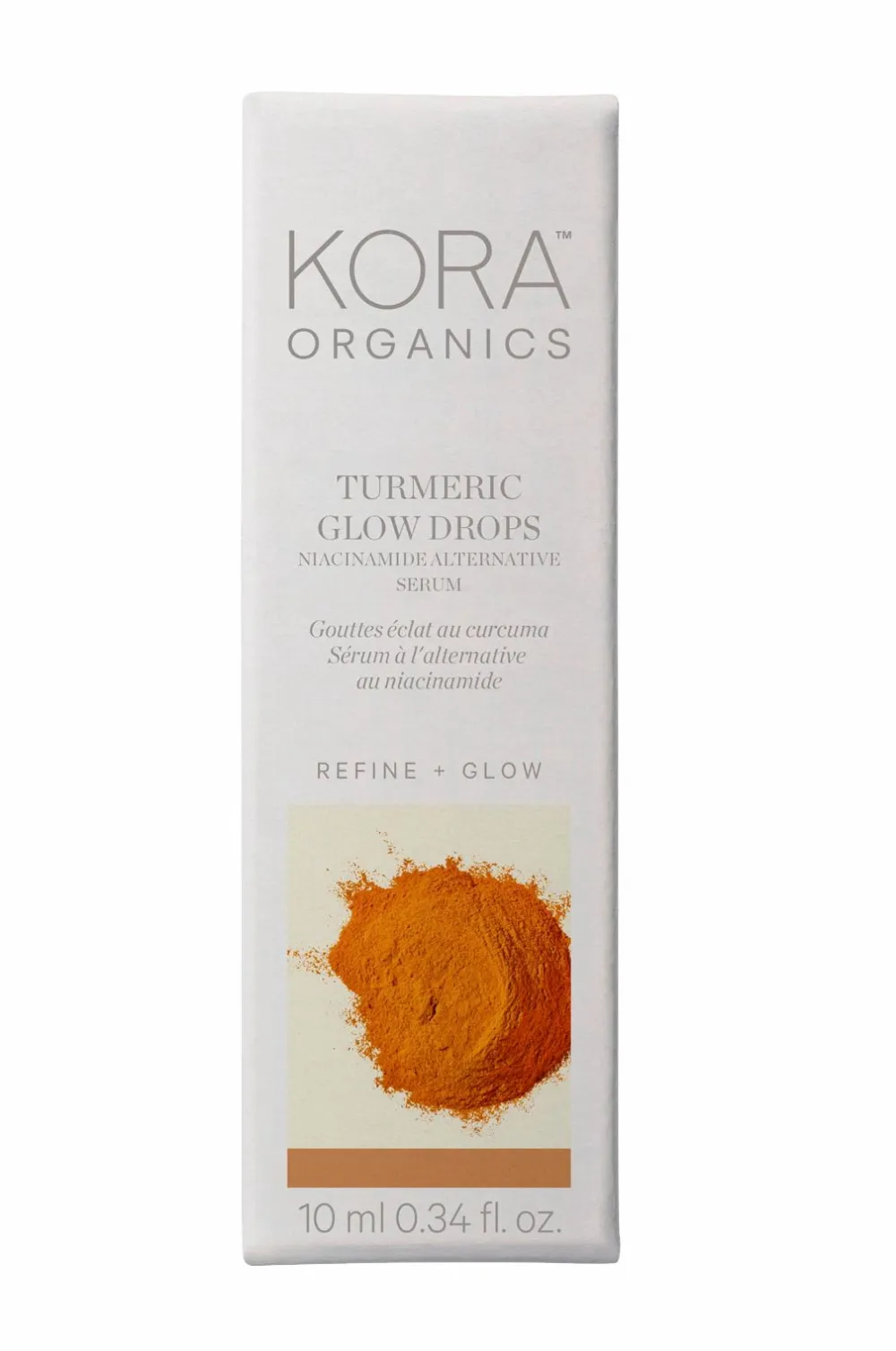 KORA Organics Turmeric Glow Drops Niacinamide Alternative Serum 10 Ml Hot