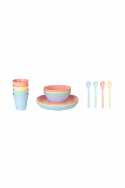 Koziol Barnevognstilbehør|Made & Trøste>Bordservice Nora Macarons 16 dele Multi