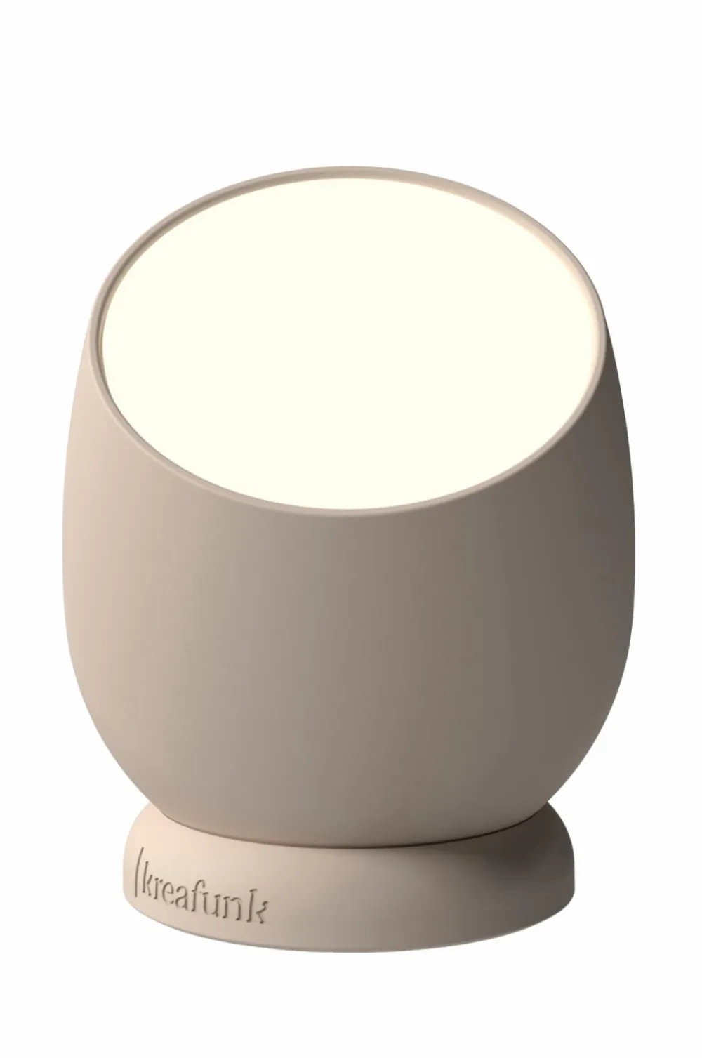 Kreafunk Genopladelige Lamper|Bordlamper>Bærbar LED-lampe Beam Elfenbensfarvet sand