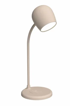 Kreafunk LED-lampe/højttaler/Qi Ellie Elfenbensfarvet sand Clearance