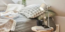 Kreafunk LED-lampe/højttaler/Qi Ellie Elfenbensfarvet sand Clearance
